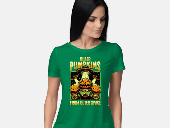 Halloween Pumpkin Space Movie