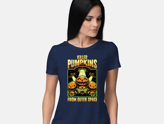 Halloween Pumpkin Space Movie