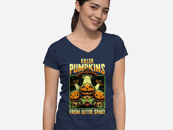 Halloween Pumpkin Space Movie