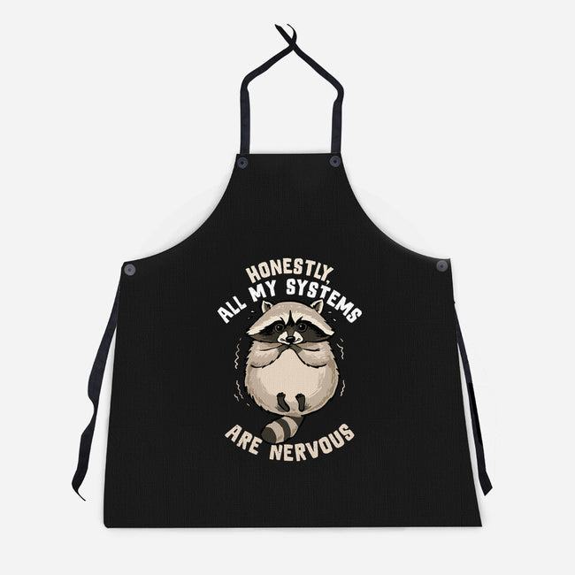All Systems Are Nervous-Unisex-Kitchen-Apron-GoshWow