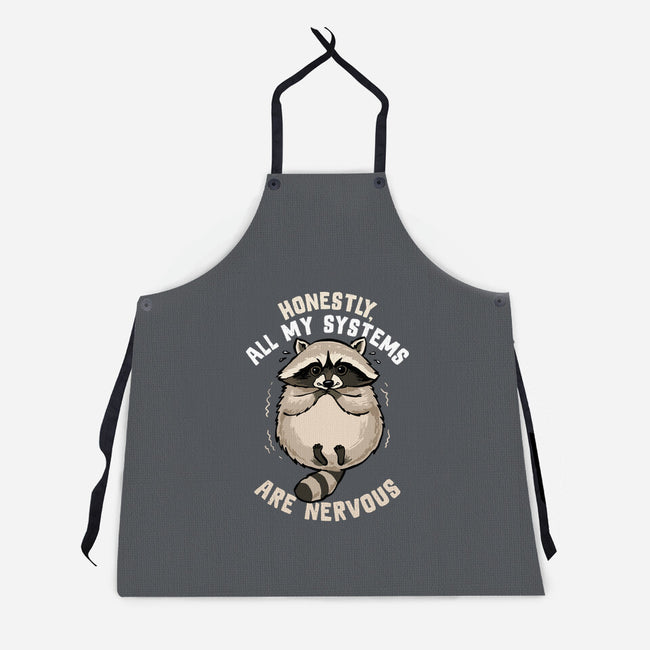 All Systems Are Nervous-Unisex-Kitchen-Apron-GoshWow