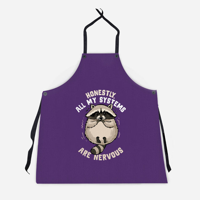 All Systems Are Nervous-Unisex-Kitchen-Apron-GoshWow