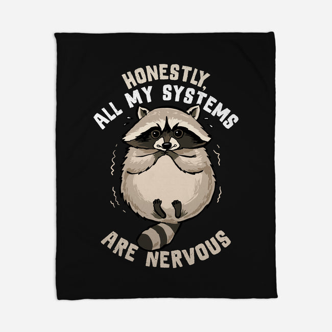 All Systems Are Nervous-None-Fleece-Blanket-GoshWow