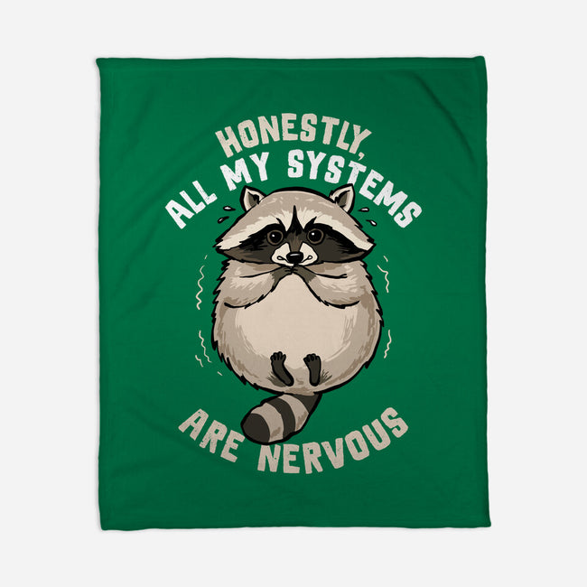 All Systems Are Nervous-None-Fleece-Blanket-GoshWow