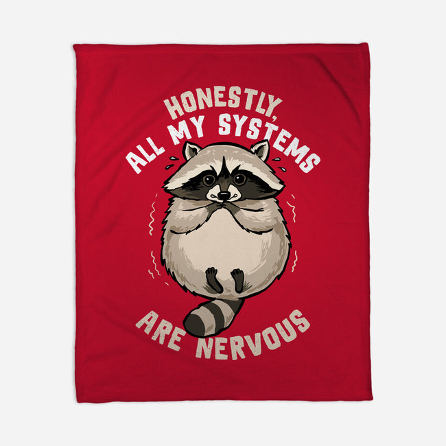 All Systems Are Nervous-None-Fleece-Blanket-GoshWow