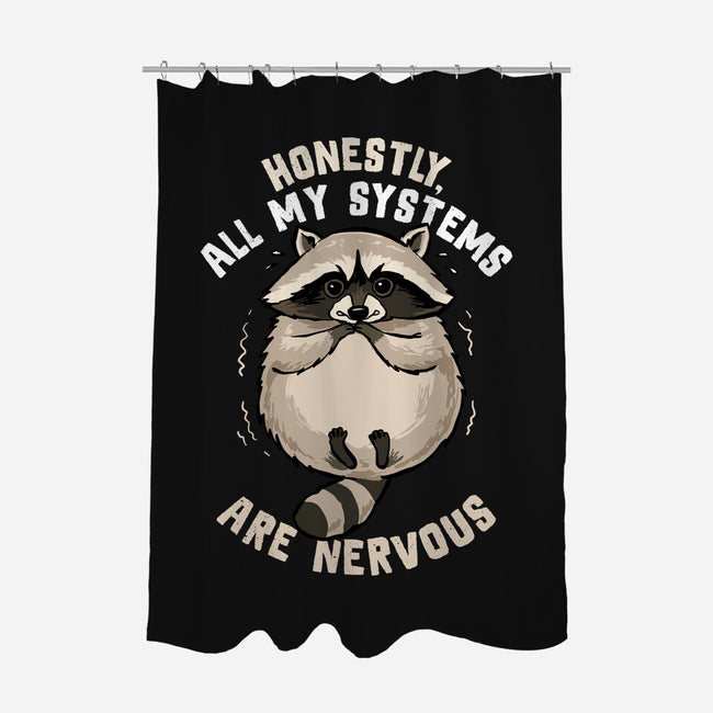 All Systems Are Nervous-None-Polyester-Shower Curtain-GoshWow