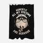All Systems Are Nervous-None-Polyester-Shower Curtain-GoshWow