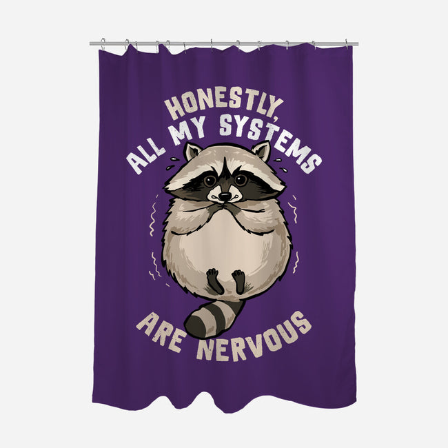 All Systems Are Nervous-None-Polyester-Shower Curtain-GoshWow