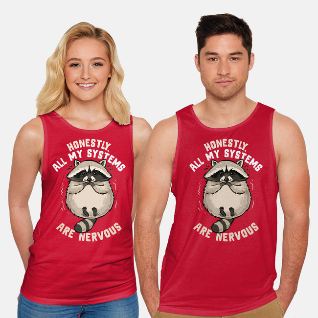 All Systems Are Nervous-Unisex-Basic-Tank-GoshWow