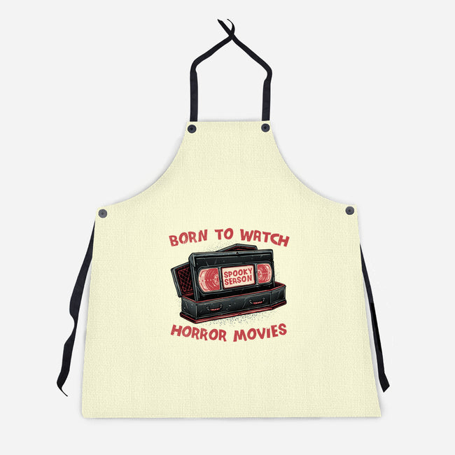 Spooky Season-Unisex-Kitchen-Apron-glitchygorilla