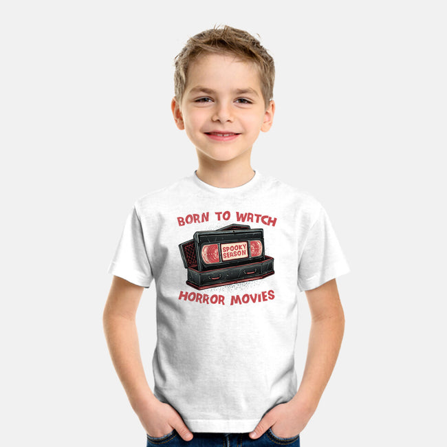 Spooky Season-Youth-Basic-Tee-glitchygorilla