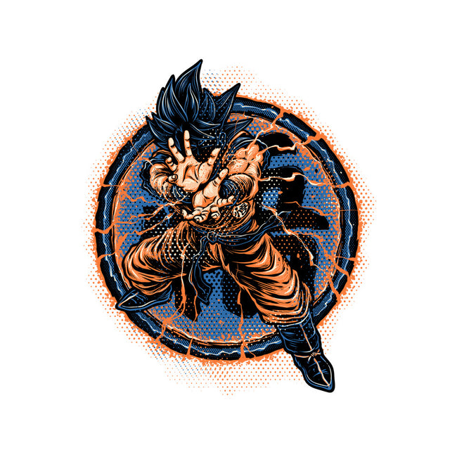 Rage Of The Saiyan-None-Fleece-Blanket-glitchygorilla