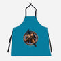 Rage Of The Saiyan-Unisex-Kitchen-Apron-glitchygorilla