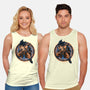 Rage Of The Saiyan-Unisex-Basic-Tank-glitchygorilla
