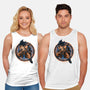 Rage Of The Saiyan-Unisex-Basic-Tank-glitchygorilla