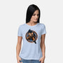 Rage Of The Saiyan-Womens-Basic-Tee-glitchygorilla