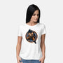 Rage Of The Saiyan-Womens-Basic-Tee-glitchygorilla