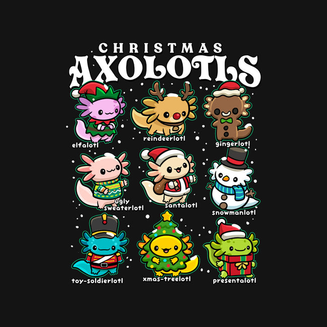 Christmas Axolotls-Unisex-Kitchen-Apron-GoshWow