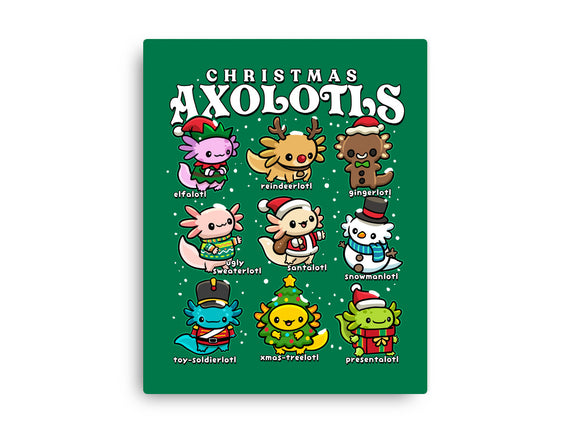 Christmas Axolotls
