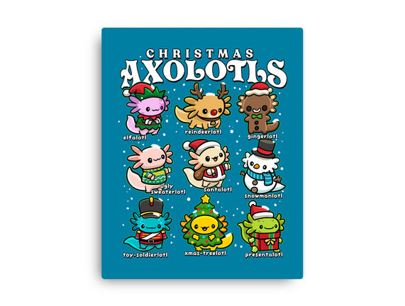 Christmas Axolotls