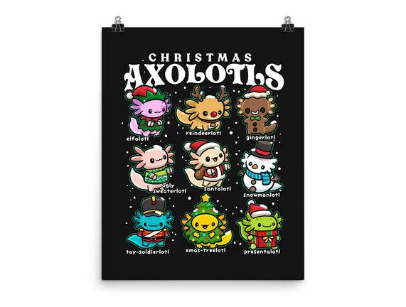 Christmas Axolotls