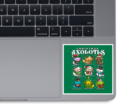 Christmas Axolotls