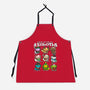Christmas Axolotls-Unisex-Kitchen-Apron-GoshWow