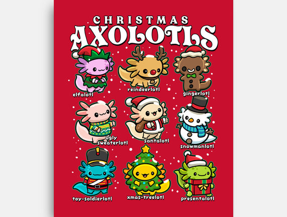 Christmas Axolotls