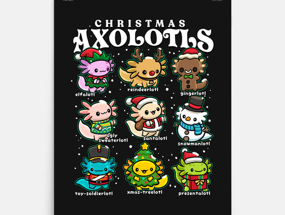 Christmas Axolotls