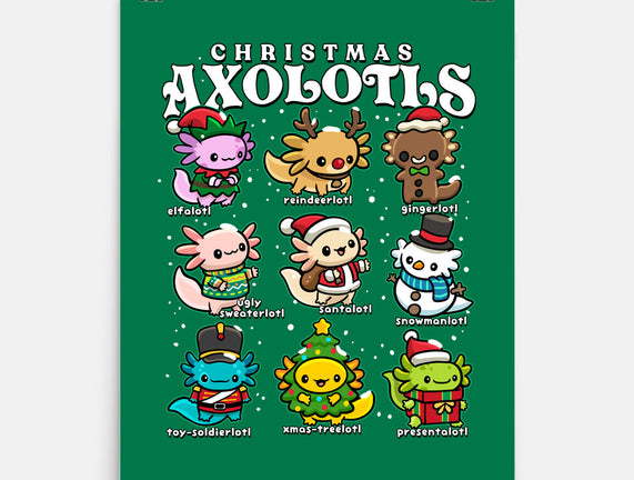 Christmas Axolotls