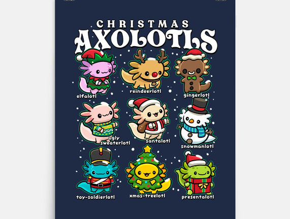 Christmas Axolotls