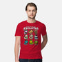 Christmas Axolotls-Mens-Premium-Tee-GoshWow