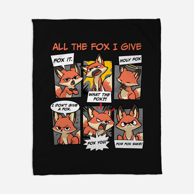 The Fox I Give-None-Fleece-Blanket-GoshWow