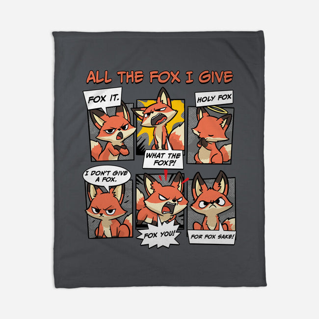 The Fox I Give-None-Fleece-Blanket-GoshWow