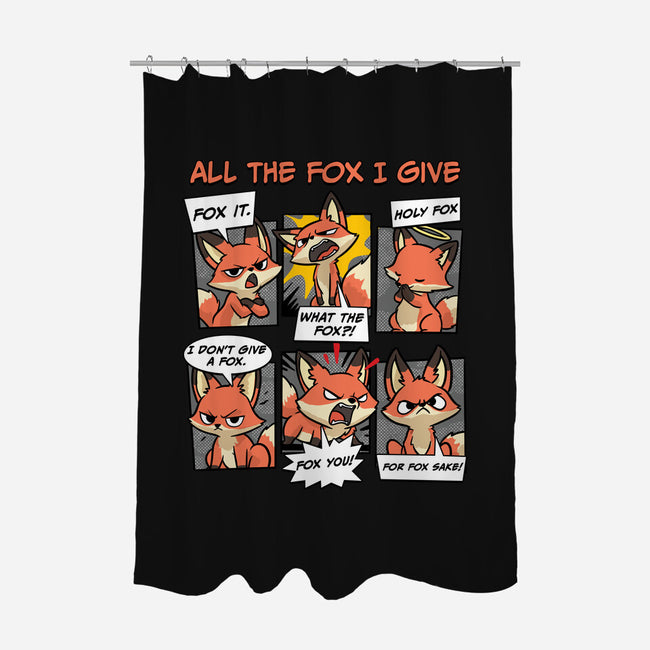 The Fox I Give-None-Polyester-Shower Curtain-GoshWow