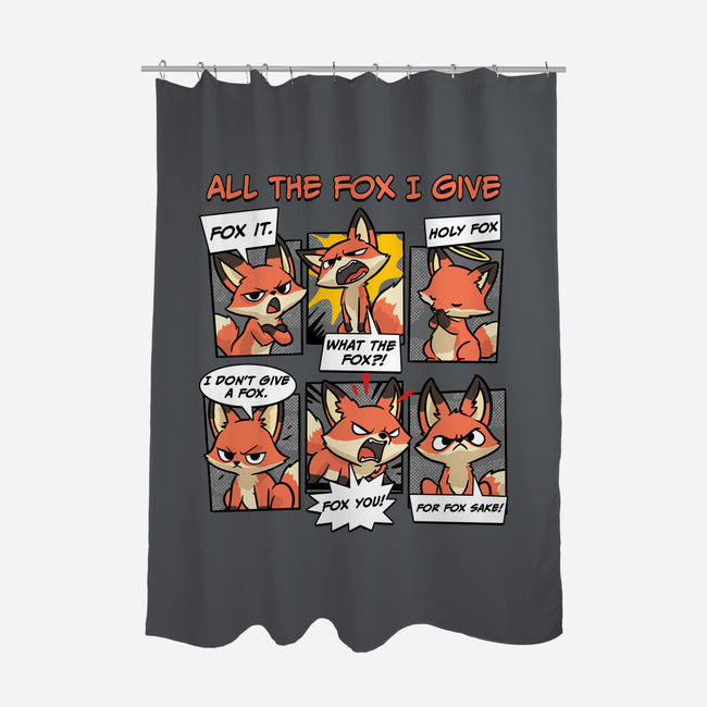 The Fox I Give-None-Polyester-Shower Curtain-GoshWow
