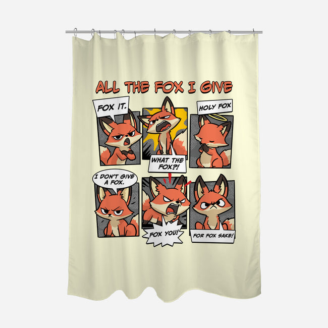 The Fox I Give-None-Polyester-Shower Curtain-GoshWow