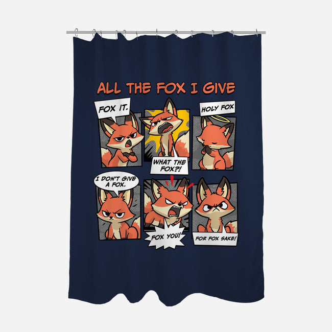 The Fox I Give-None-Polyester-Shower Curtain-GoshWow