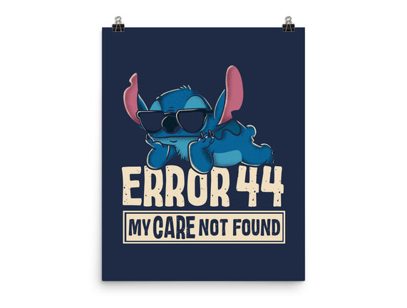 Care Not Found