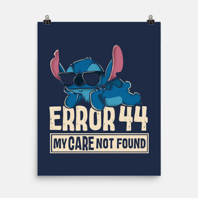 Care Not Found-None-Matte-Poster-turborat14