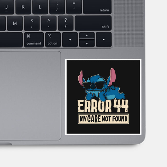 Care Not Found-None-Glossy-Sticker-turborat14