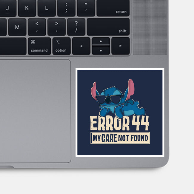 Care Not Found-None-Glossy-Sticker-turborat14