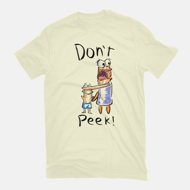 Don't Peek-Mens-Basic-Tee-nickzzarto