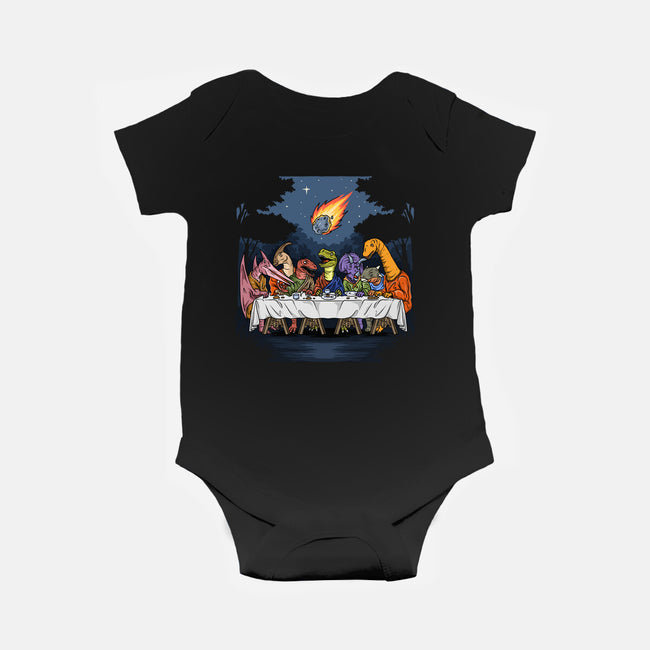 The Last Dinner-Baby-Basic-Onesie-GoshWow