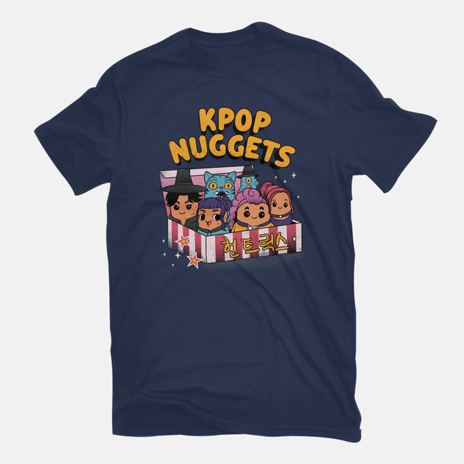 Kpop Nuggets-Womens-Fitted-Tee-dandingeroz