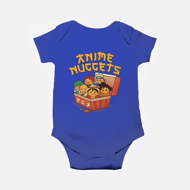 Anime Nuggets-Baby-Basic-Onesie-dandingeroz