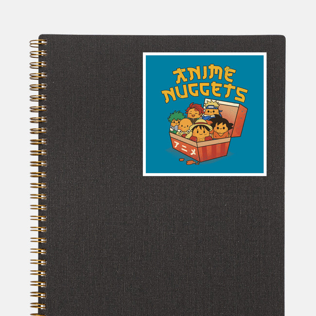 Anime Nuggets-None-Glossy-Sticker-dandingeroz
