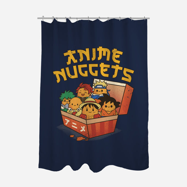 Anime Nuggets-None-Polyester-Shower Curtain-dandingeroz