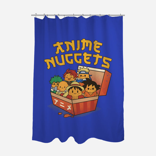 Anime Nuggets-None-Polyester-Shower Curtain-dandingeroz