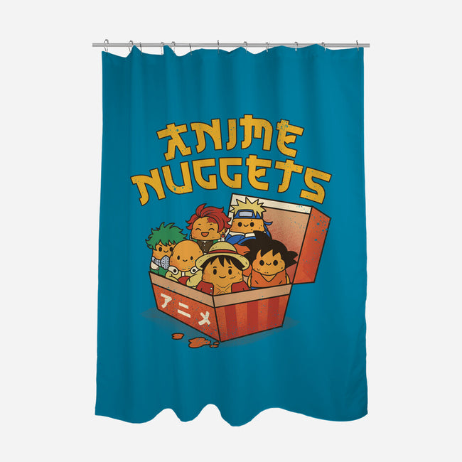 Anime Nuggets-None-Polyester-Shower Curtain-dandingeroz